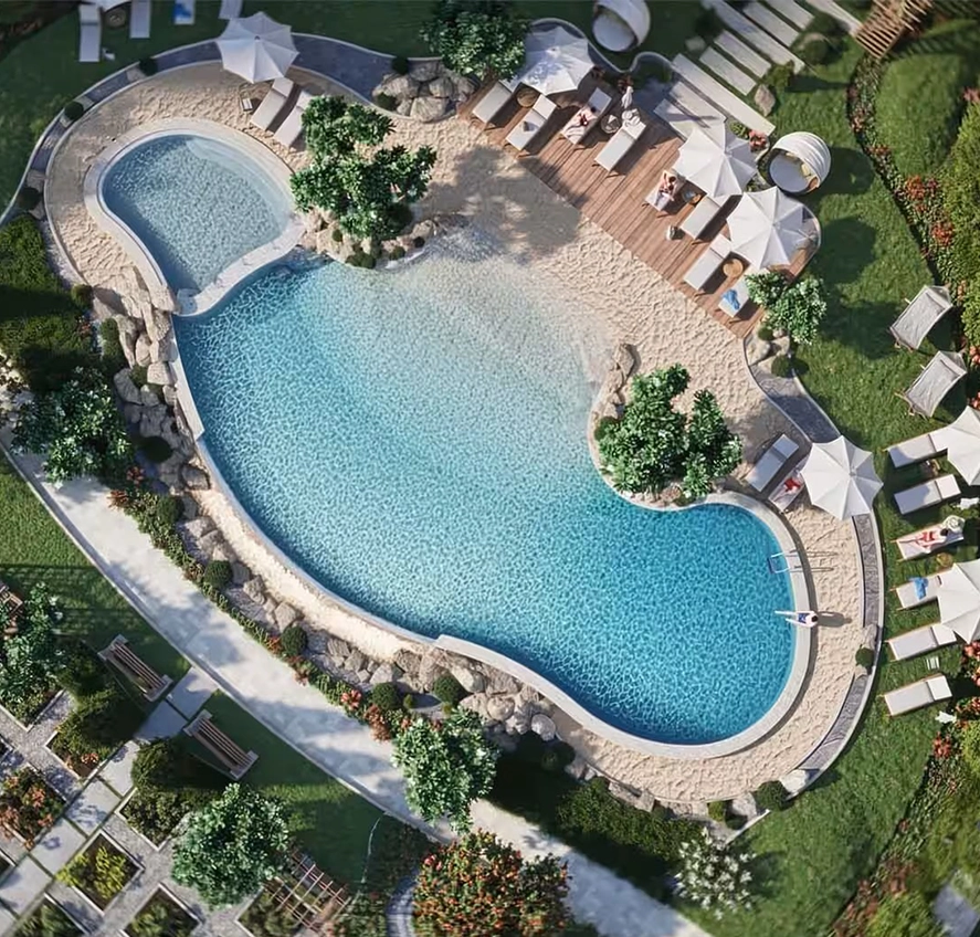 Luxurious and elegant interiors